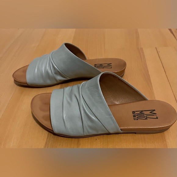 Miz Mooz Aria Women’s Aquamarine Comfort Sandal Sz. 38 (US 7.5-8) - Picture 3 of 9